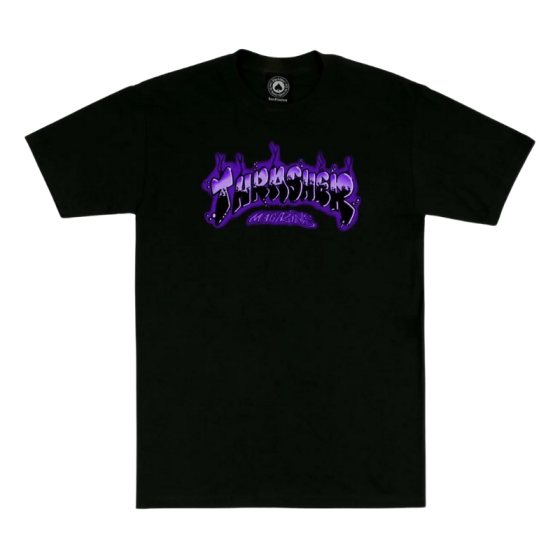 Футболка Thrasher Airbrush 311563 (black-purple)