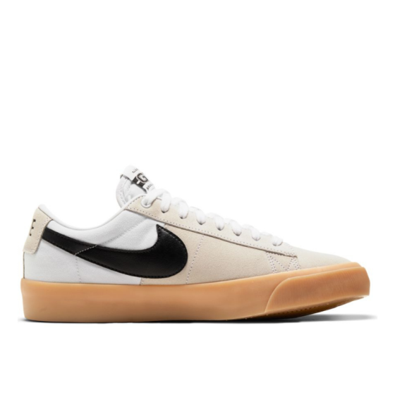 Кеды Nike SB Zoom Blazer Low Pro GT DC7695-100 (white-black-white)