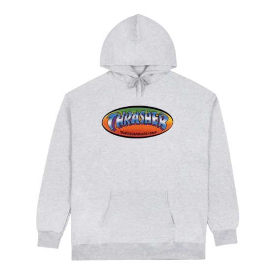 Худи Thrasher Ninety-Five By Kevin "Spanky" Long 315047 (ash grey)