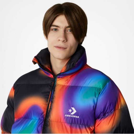 Куртка Converse Onion Quilt Core Puffer Aop 10024058-a01 (thermo heat signature)