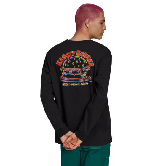 Лонгслив adidas Originals Simpsons Krusty Burger HA5819 (black)