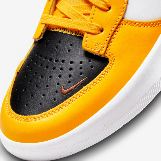Кеды Nike SB Force 58 Premium "Laser Orange" dh7505-700 (university black-white)