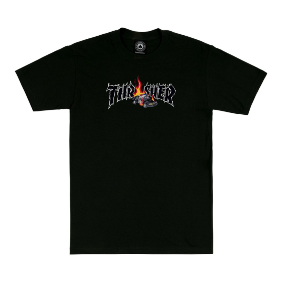 Футболка Thrasher Cop Car 311575 (black)