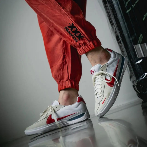 Кеды Nike SB BRSB DH9227-100 (white-varsity red)