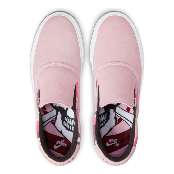 Кеды Nike SB Zoom Verona Slip x Leticia Bufoni DD4940-600 (prism pink-team red)