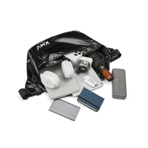 Сумка На Пояс Kmv Glossy Waistbag 1228/QC (black)