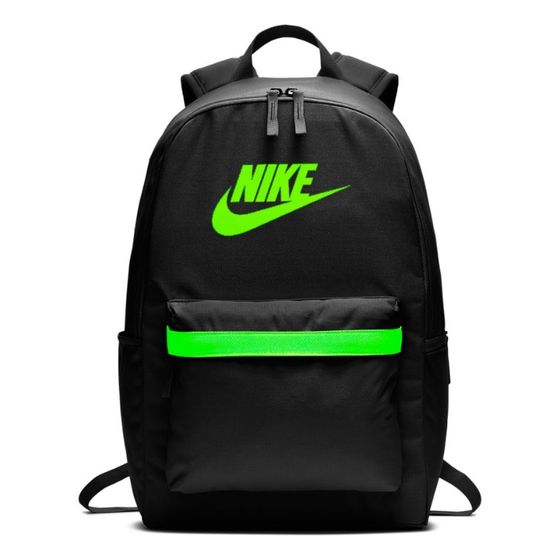 Рюкзак Nike Heritage 2.0 Backpack BA5879-010 (black-electric green)