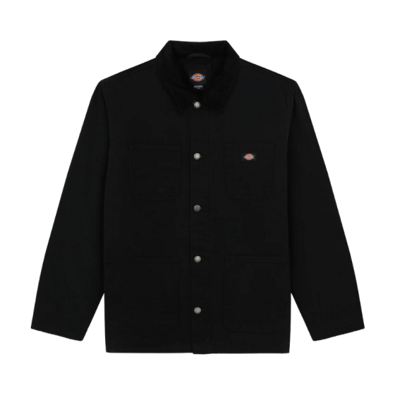 Куртка Dickies Chore Jacket Lined Canvas DK0A87O3BLK1 (black)