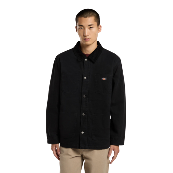 Куртка Dickies Chore Jacket Lined Canvas DK0A87O3BLK1 (black)