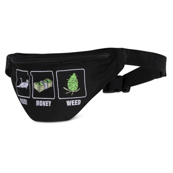 Сумка На Пояс Ripndip Pussy Money Weed Fanny Pack RND10172 (black)
