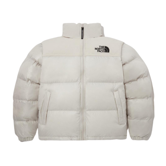 Пуховик The North Face Nuptse On Ball Jacket NJ3NP55D (white sand)