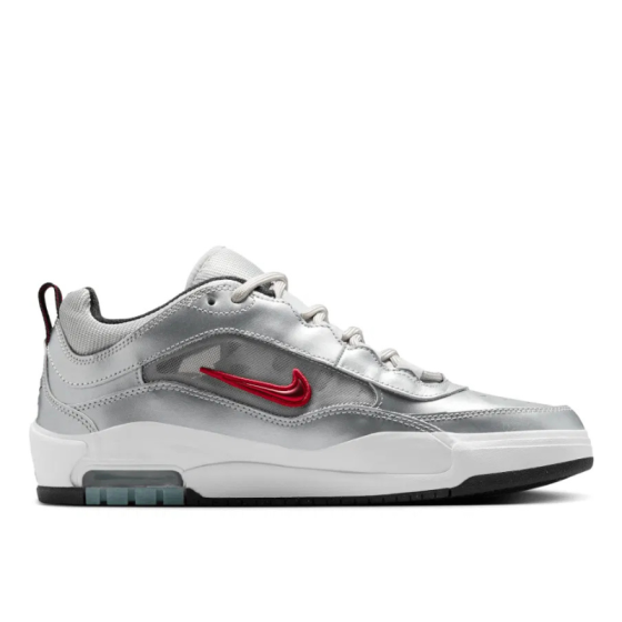 Кеды Nike SB Air Max Ishod PRM HF3062-001 (metallic silver-varsity red)