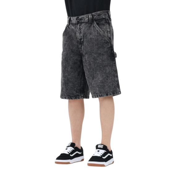 Шорты Vans  Drill Chore Loose Denim Short VN0A7S4SE901 (stonewash black)