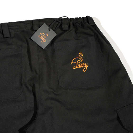 Брюки Larry Pants Two Pocket lp23-twopct-blkor (черный-оранж)