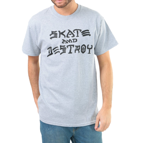 Футболка Thrasher Skate And Destroy 311003 (grey)