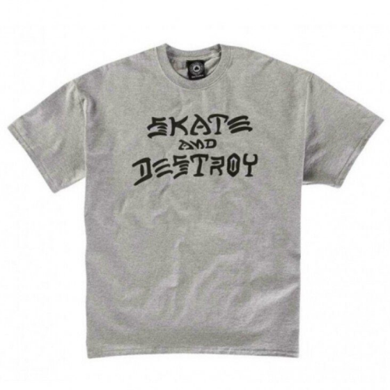 Футболка Thrasher Skate And Destroy 311003 (grey)