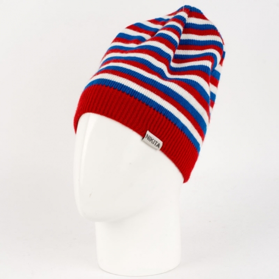 Шапка Женская Nikita Regulus A911114 (royal blue-red-white)