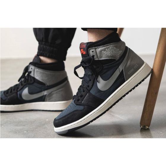 Кроссовки Jordan Air Jordan 1 Element Gore-Tex DB2889-001 (black-chile red-particle grey)