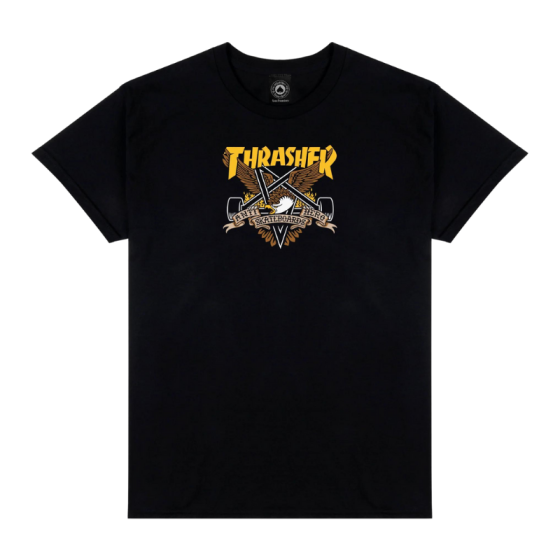 Футболка Thrasher Eaglegram 311616blk (black)