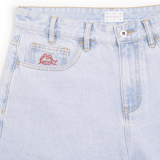 Шорты Magamaev Bigger M Shorts maga24-bigmsh-bluble (blue bleached)