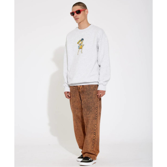 Толстовка Volcom Fa Todd Bratrud Crew A4612301HGR (heather grey)