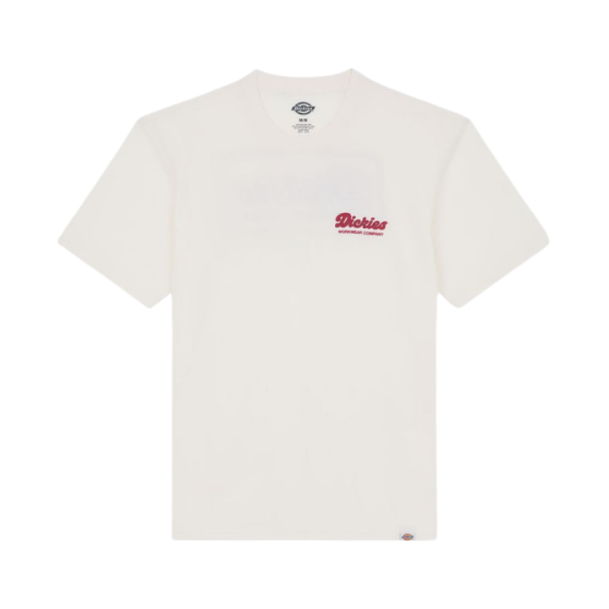 Футболка Dickies Lewistown Ss Tee DK0A4Z8ZC481 (egret)