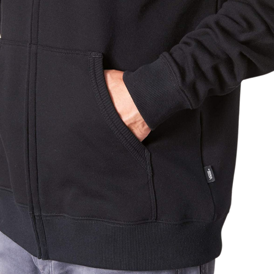 Худи На Молнии Vans Classic Zip VA456CY28 (black-white)