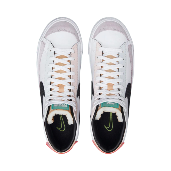 Кроссовки Женские Nike Blazer Mid '77 Have A Good Game DO2331-101 (white-black-green strike)