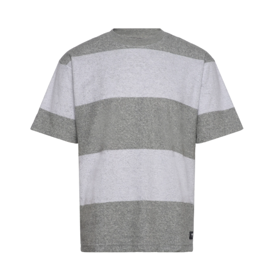 Футболка Vans Bergman Stripe VN000KUE02F1 (cement heather)