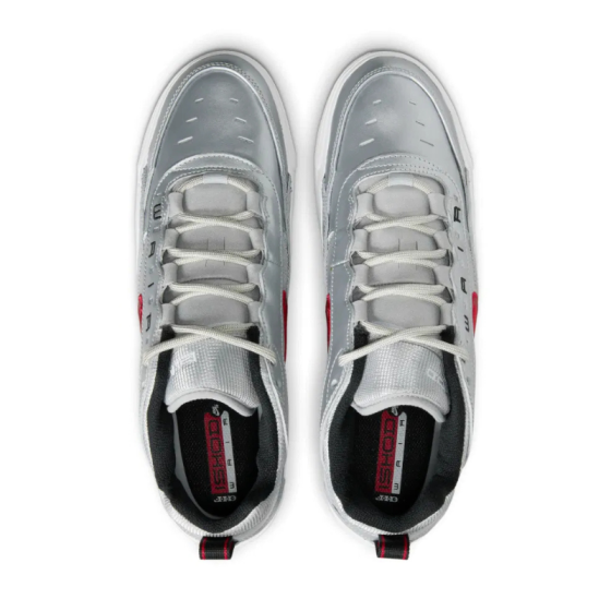 Кеды Nike SB Air Max Ishod PRM HF3062-001 (metallic silver-varsity red)