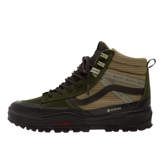 Зимние Кеды Vans MTE Sk8-Hi Gore-Tex Insulated VN000DARF871 (dark green-dark brown)