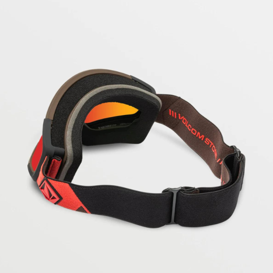 Маска Горнолыжная Volcom Attunga VG0823514 (orange-brown-red chrome)