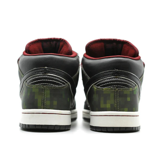 Кеды Nike SB Dunk Mid Elite "Nitraid" 350677-002 (black-black)
