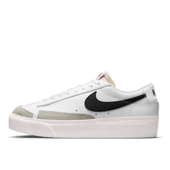 Кроссовки Женские Nike Blazer Low Platform DJ0292-101 (white-black)