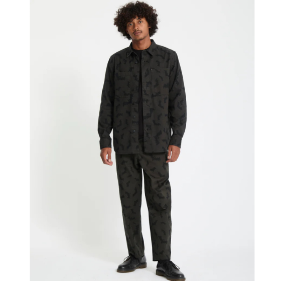 Рубашка Volcom Fa JJ Villard LS A0532504- (rinsed black)