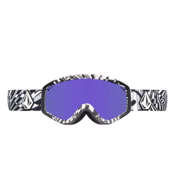 Маска Детская Горнолыжная Volcom Attunga Youth VG0923512 (op art-purple chrome)