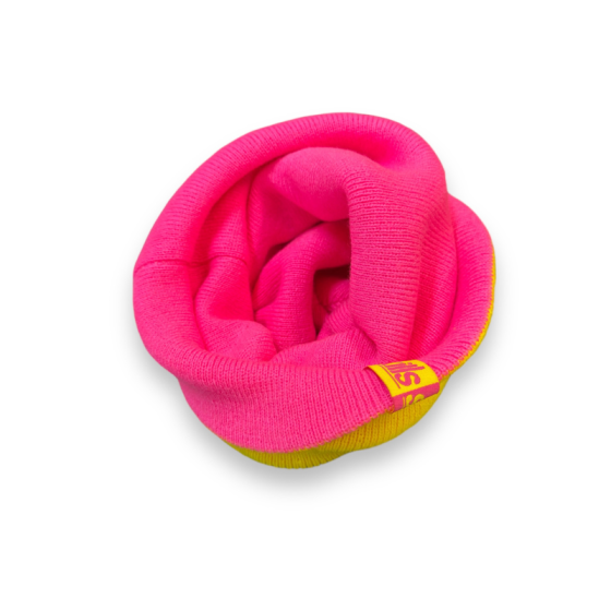 Шапка Skills Reversible Beanie S89176 (pink-yellow)