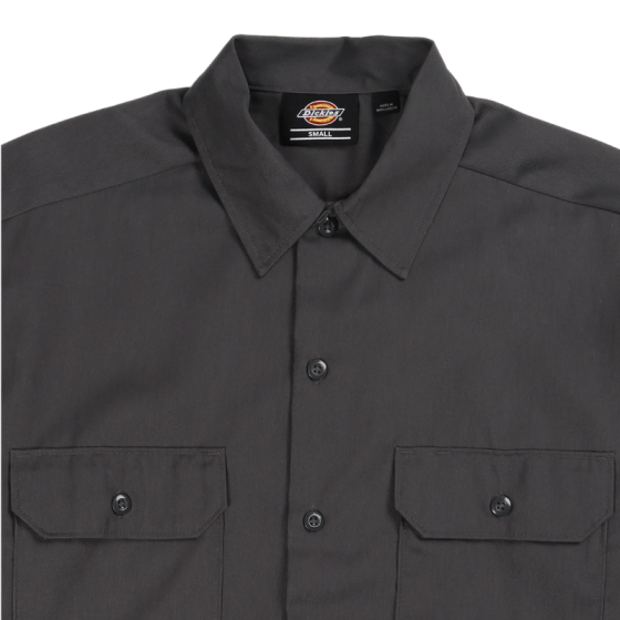 Рубашка Dickies Work Shirt Ss Rec DK0A4XK7CH01 (charcoal grey)