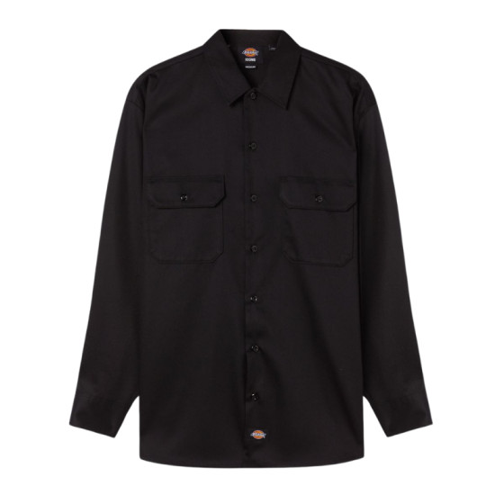 Рубашка Dickies Work Shirt Ls Rec DK0A4Y26BLK1 (black)