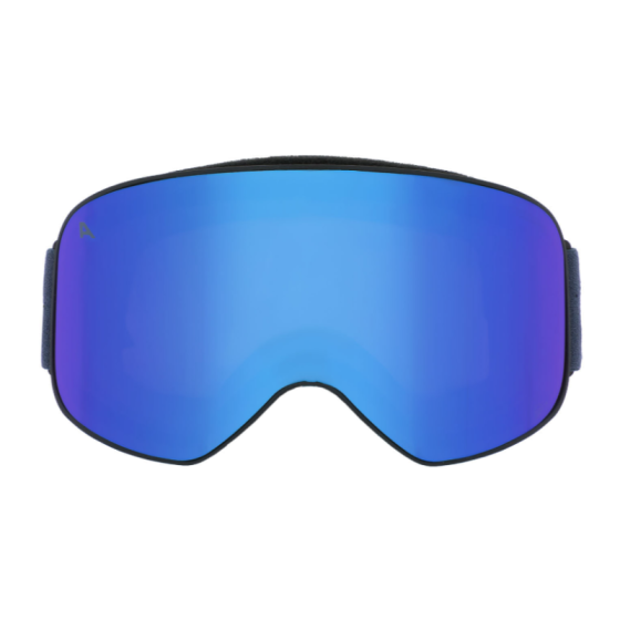 Маска Горнолыжная Alpina Slope Q-Lite A7293882 (black-dirblue matt-q-lite blue s2)