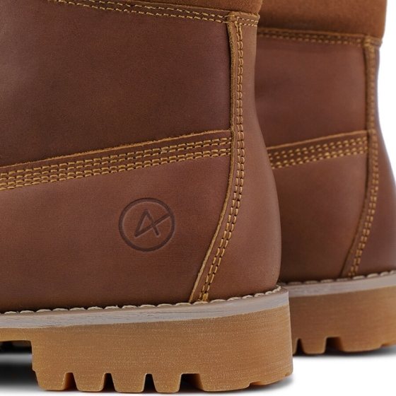 Ботинки Зимние Женские Affex New York 116-NWK-CGN-W (cognac)