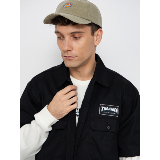 Рубашка Dickies X Thrasher Work Shirt DK0A88HTBLK1 (black)