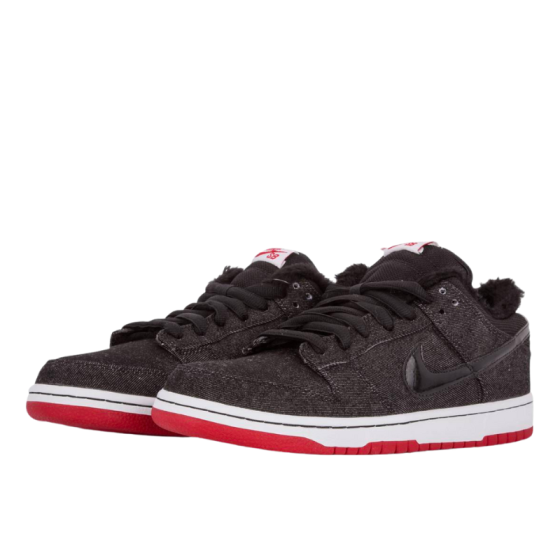 Кеды Nike SB Dunk Low Premium "Lary Perkins" 313170-009 (black-black-varsity red)