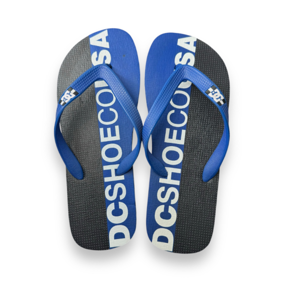 Шлепанцы DC Spray Graffik BYWD D0303276 (black-royal-white)