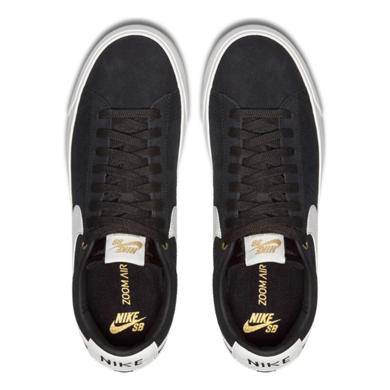 Кеды Nike SB Zoom Blazer Low GT 704939-001 (black-sail)