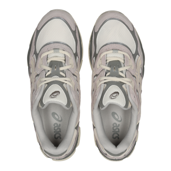 Кроссовки Asics Gel-Nyc 1201A789-103 (cream-oyster grey)