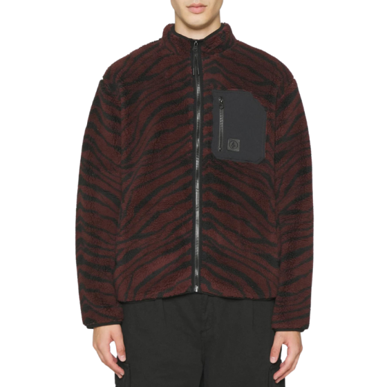 Толстовка Volcom Muzzer Fuzzar Zip A4832306BCL (bitter chocolate)