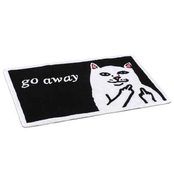 Коврик Ripndip Go Away Rug RND0641 (black)