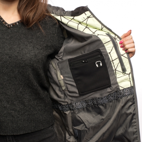 Куртка сноубордическая женская Nikita Slush j911610-mint (bleach mint)