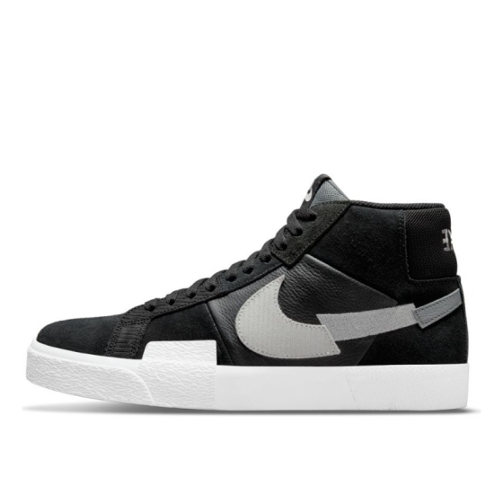 Кеды Nike SB Zoom Blazer Mid Premium DA8854-001 (black-white-wolf grey)